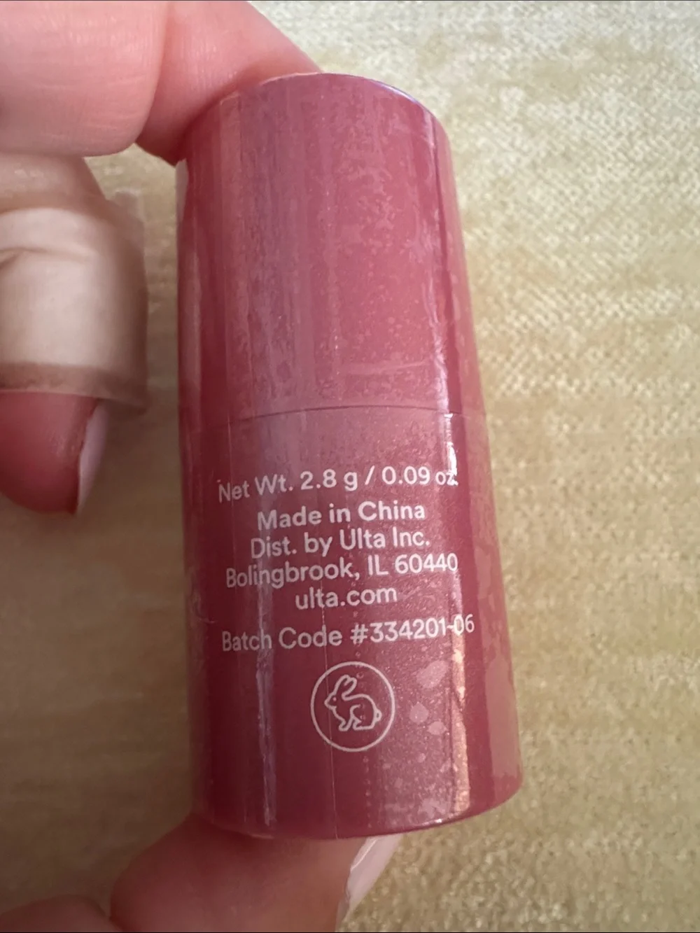 ULTA Beauty Cream Blush Stick — Dusty Rose